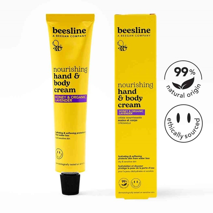 Beesline Organic Hand&Body Cream Honey & Lavender 100ml